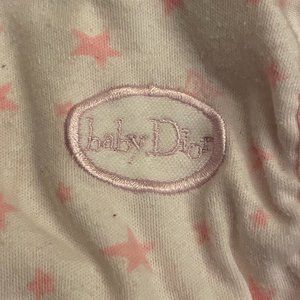 Baby Dior Pink and White Jumper